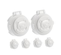 SUPVOX 6pcs Button Safety Locks for Washing Machines and Cars Protective Covers for Start Buttons Brake Switch Security for Stable Operation and Accidental Press Prevention