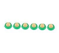 SUPVOX 6pcs Catnip Lollipops for Cats Natural Edible Cat Treats Fun Healthy Snacks for Kittens Promotes Playfulness Digestion and Tongue Movement Random Flavors