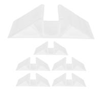 SUPVOX 6pcs Child Gate Reinforcement Grooves: Groove Fittings For Baby Gates - Multi-Use Doorways Playpen Fence Hardware - Fence Reinforcement Accessories
