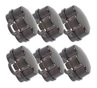 SUPVOX 6pcs Childproof Oven Knob Covers Gas Stove Knob Safety Protection Covers for Pets High Grade Gas Burner Guard and Fire Dark Gray