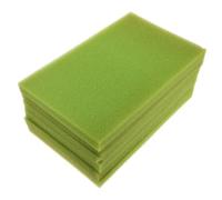 SUPVOX 6pcs Coarse Aquarium Filter Sponge Pads for Fish Tank and Reusable Biochemical Media with Enhanced Filtration Surface Precision Cuttable Sponge Replacement for Water Purification