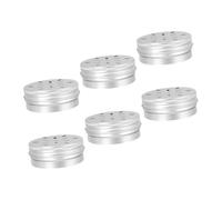 SUPVOX 6pcs Dog Scent Training Boxes Metal Nose Work Containers for Professional Scent Detection and Behaviour Training Portable Lightweight Identification Cans for Working Dogs