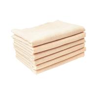 SUPVOX 6pcs Double-Layer Cotton Gauze Nursing Towel Feeding Towel Handkerchief for Burping and Cleaning