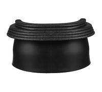 SUPVOX 6PCS Durable Plastic Pool Table Pocket Liners Odorless Billiard Table Accessories for Easy Installation at Home Bar Black Corner Side
