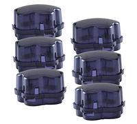 SUPVOX 6pcs Gas Stove Knob Covers for Safety Durable Childproof Oven Knob Guards High Temperature Resistant Easy to Install Suitable for Gas Stoves and Ovens