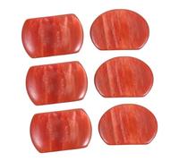 SUPVOX 6pcs Guitar Accessories Buttons Knobs Tuning Keys Tuning Pegs Machine Heads Guitar Pegs Key Button Head Machine Metal Brown