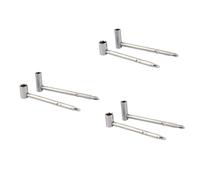 SUPVOX 6pcs Guitar Headstock Tuning Peg Repair Truss Rod Wrench for Guitar Metal Hexagon Wrench for Truss Rod Nut Easy Adjustment