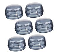 SUPVOX 6pcs Heat Resistant Kitchen Gas Knob Covers Stove Guard Tap Cover Easy Install Remove Safety Stove Protectors
