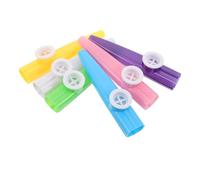 SUPVOX 6pcs Kazoo Musical Instruments Plastic Flutes for Early Education Preschool Creativity Development Lightweight Portable Party Bag Fillers