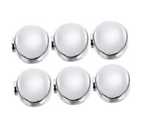 SUPVOX 6Pcs Metal Guitar Head Pegs Durable Tuning Keys for Small Guitars Reliable String Turning Buttons Easy Installation Replacement for Acoustic Guitars