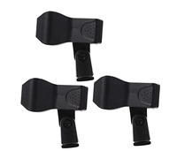 SUPVOX 6pcs Mic Holder Clips Clip for Wireless and Wired Microphones Lightweight Design for Convenient Use Setup