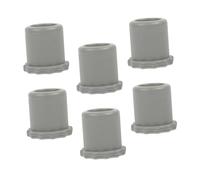 SUPVOX 6pcs Microphone Silicone Bottom Rod Sleeves for Handheld Mic Protection, Anti-rolling Design, Easy to Carry and Decorative, Suitable for Bars and Stages