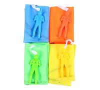 SUPVOX 6pcs Mini Parachute Toys for Boys and Girls Soldiers Toys Age for Travel Random Style