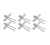 SUPVOX 6pcs Music Notes Clips Metal Music Book Holder Book Clamp Clips for Holder