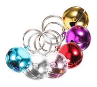 SUPVOX 6pcs Pet Bell Puppy Dog Collar Craft Bells Puppy Collars Tiny Dog Collar Pet Collar Bells Dog Bells Pendant Delicate Small Bells Cat Collar Accessories Stainless Steel