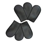SUPVOX 6pcs Piano Pedal Covers Leather Foot Pad Sleeves Protects from Scratches Sturdy and Fashionable Piano Accessories