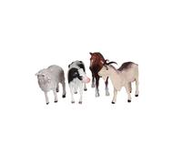 SUPVOX 6Pcs Plastic Farm Animal Set Realistic Forest Animal Figures for Educational Cognition Birthday Favors for Boys