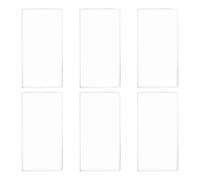 SUPVOX 6pcs Portable Banknote Box with 10-Slot Commemorative Money Case Organizer for Paper Money Collectors