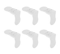 SUPVOX 6Pcs Safety Cabinet Locks Childproof Door Latch Strap Locks for Cabinets Refrigerators and Prevent Finger Pinching Safety Products
