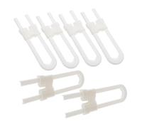 SUPVOX 6Pcs Safety Locks for Cabinets and Furniture Locks Easy Application Stylish Design for Home Safety for Proofing and Safety