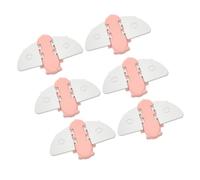 SUPVOX 6pcs Safety Sliding Window Locks Pink Glass Door Buckles Theft Protection for Home Childproof Security