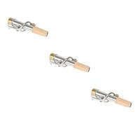 SUPVOX 6pcs Sax Bend Neck Saxophone Straight Neck Replacement Part Saxophone Curved Connector Accessories for Repair Tools