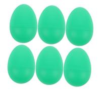 SUPVOX 6pcs Shaky Eggs for Durable Plastic Musical Instruments for Early Music Education Rhythm Training and Classroom Performances Lightweight and Versatile Sound