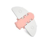 SUPVOX 6pcs Sliding Window Locks Safety Lock Buckles for Glass Doors Anti-Theft Protection Pink Adhesive Childproof Security for Home and Pets