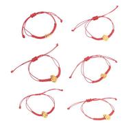 SUPVOX 6pcs Snake Chain Charm Bracelet for Year Traditional Chinese Symbolism Stylish Weaving Techniques for Year Snake Adds Elegance and Charm to Any Outfit