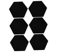 SUPVOX 6pcs Sound Absorbing Panels for Wall Soundproofing Acoustic Absorption Panels Self Adhesive for Noise Reduction for Home Theater and Studio Wall Decoration