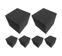SUPVOX 6pcs Soundproofing Panel Sound Insulation Panels Acoustic Cube Shape Polyurethane Material Sound Absorption Deadening for Studio Environment