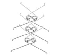 SUPVOX 6Pcs Stainless Steel V Shape Replacement Springs for Garden Pruner Tools Durable Branch Pruner Springs for Trimming and Repairing Secateurs Stable Performance Accessories