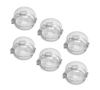 SUPVOX 6pcs Stove Knob Covers Gas Safety Protective Switch Covers for Natural Gas Safety Guard Preventing Accidental Ignition