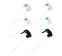 SUPVOX 6pcs Trigger Sprayer Nozzle Ergonomic Mist and Stream Spray Heads for Bottles Plastic Easy Installation for Gardening Cleaning Aromatherapy and Household Use