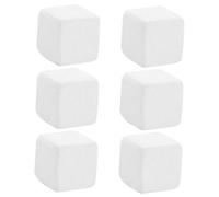 SUPVOX 6pcs Turtle Calcium Blocks Mineral Molar Cubes Wear-resistant Calcium Stones for Tortoise Tank Supplies Reptile Grinding Cubes to Enhance Strength and Health