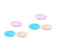 SUPVOX 6pcs Warm Hamster Bed Mat Soft Round Sleep Pad for Small Pets Includes Squirrel Mice Rats s Random Color Lightweight Easy to Clean Cozy Bedding