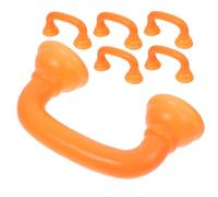 SUPVOX 6pcs Whisper Phones for Classroom Reading Aid Plastic Auditory Feedback Phones for Pronunciation Correction and Fluency Training Safe Orange