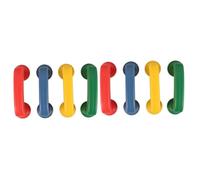 SUPVOX 8 Pcs Whisper Phones Educational Plastic Lightweight Hearing Training Tubes for Speech Development Fine Motor Skills and Hand Eye Coordination
