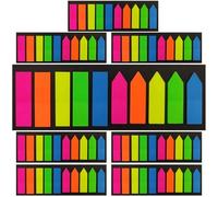 SUPVOX 8 Sets Page Marker Tab Note Sticker Pet Material Easy Repositioning Does Not Tear Paper Small and Lovely Exquisitely Crafted Practical Gift for Offices