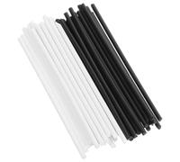 SUPVOX 80pcs Guitar Replacement Side Dots Black and White Fretboard Inlay Material for Electric Acoustic Banjo and Ukulele Fingerboard Position Markers
