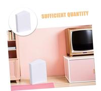 SUPVOX 80pcs Miniature Dollhouse Blank Books with Real Flipping Pages for Pretend Play DIY Crafts and Dollhouse Bookshelf Decorations Portable Tiny Mini Books for Storytelling and