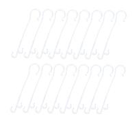 SUPVOX 850Pcs Climbing Plant Support Hooks for Tomatoes and Vines Durable White Multi Sided Hooks for Greenhouse Garden and Patio Use Sturdy Plant Clips for Nutrient Transport and Yield