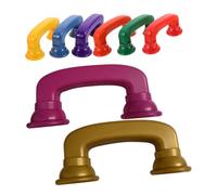 SUPVOX 8Pcs Abs Plastic Educational Whisper Phones for Hearing Training Color Recognition and Social Skills Development