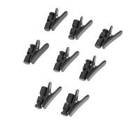 SUPVOX 8Pcs Black Headphone Clips Headset Wire Clamps Earphone Holders for Mobile Phone Headsets Headphones Portable and Easy to Carry