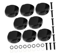 SUPVOX 8pcs Button Head Guitar Tuner Handles Replacement Peghead Buttons Tuning Pegs for Acoustic Electric Guitar Accessories Tuning Machines