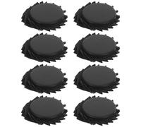 SUPVOX 8pcs Collapsible Umbrella Top Cap with Gasket Easy to Install Replacement Parts for Compact Folding Umbrellas Durable Repair Accessories for Outdoor Use