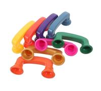 SUPVOX 8pcs Educational Whisper Phones for Speech Therapy and Reading Practice, Small Boys and Girls Play Phones for Classroom Activities and Pronunciation Development