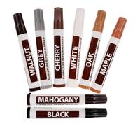 SUPVOX 8pcs Furniture Touch up Markers Wood Stain Pen Plastic Material with Strong Covering Power Can be Written on Surface for Interior Furniture Repair