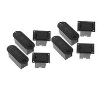 SUPVOX 8pcs Guitar Pickup Battery Holder Case Battery Box for Bass and Guitar Easy to Carry Craftsmanship