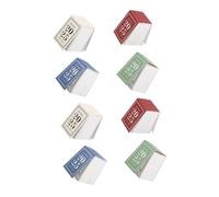 SUPVOX 8pcs Mini Desk Calendar Tear-off Perpetual Organizer 2025 Vintage Narrative Series Small Portable Personal Planner Calendars for Office and Home Use